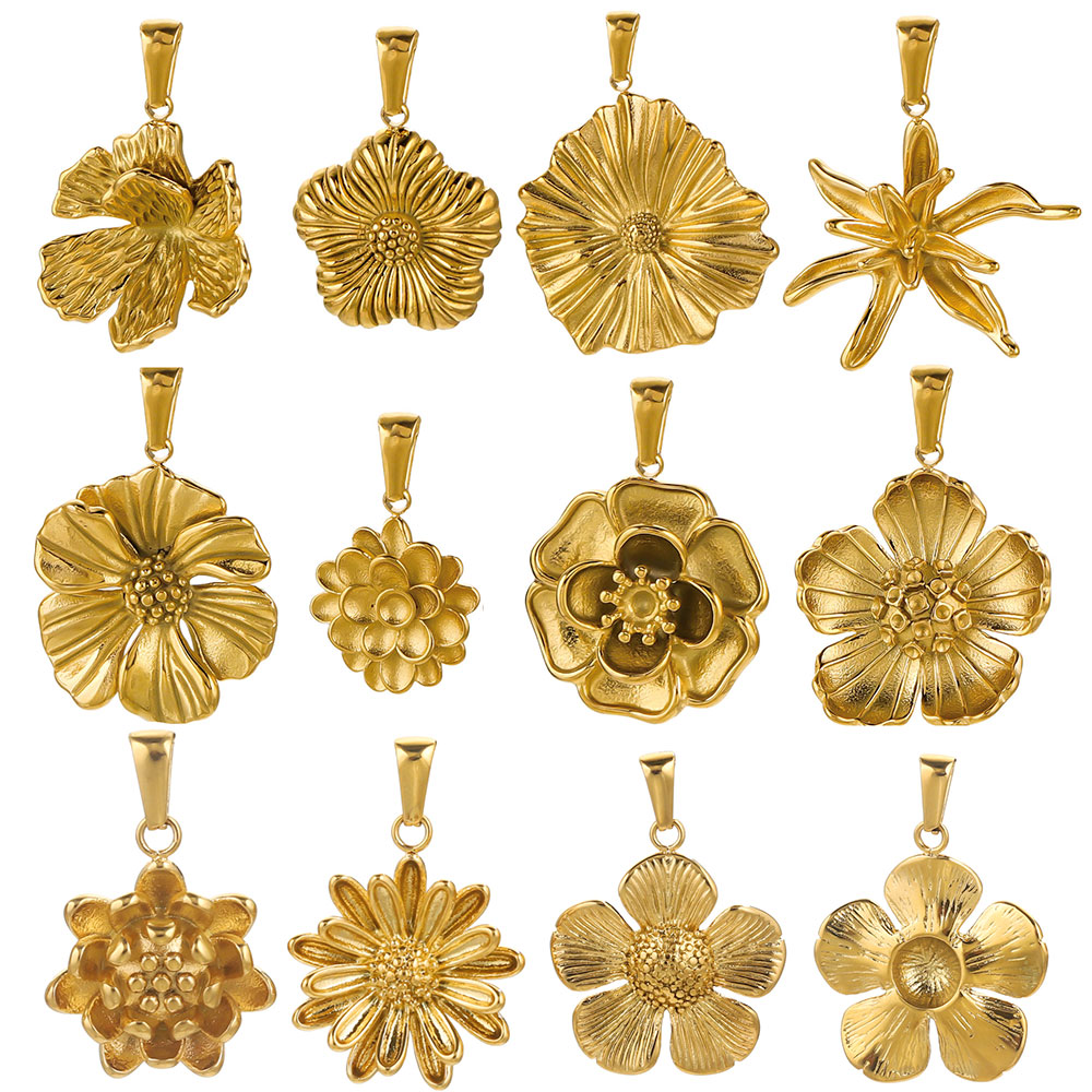 Ethnic Fashion Jewellery - 2 PCS Lot Stainless Steel Charms
