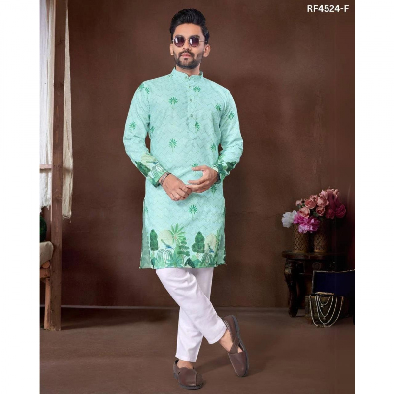 Ethnic Fashion Clothing - Men's Islamic Arabic Abaya Robe Ethnic