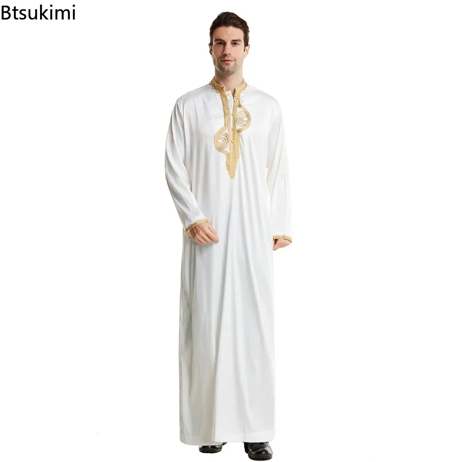 Middle East Muslim Men Clothes - Kurta Men Cotton review and price