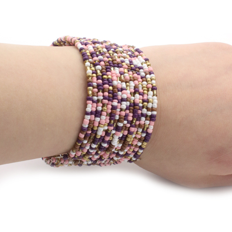 Handmade Beaded Bracelet Bohem - Ethnic Fashion Photography review and price