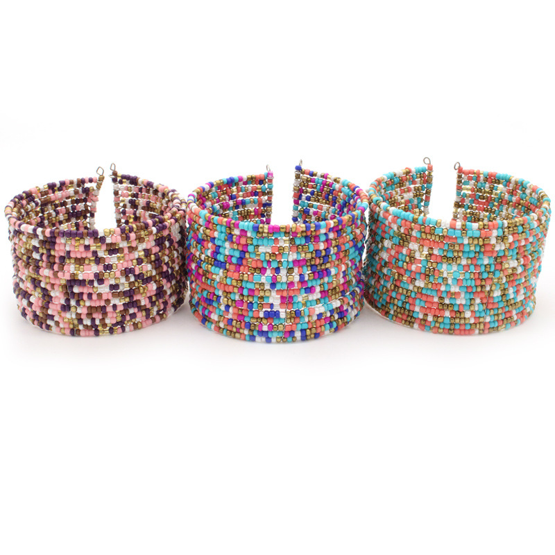 Handmade Beaded Bracelet Bohem - Ethnic Fashion Photography review and price