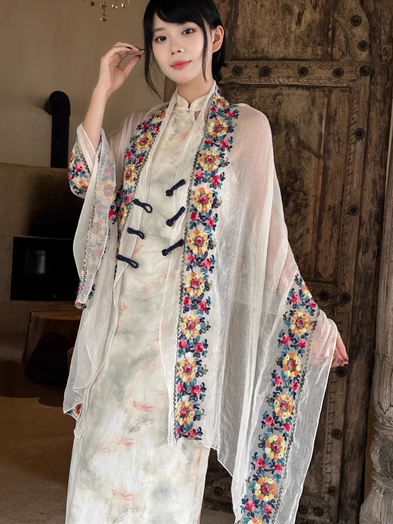 2025 Summer New Flower Embroid - Ethnic Fashion Photography review and price
