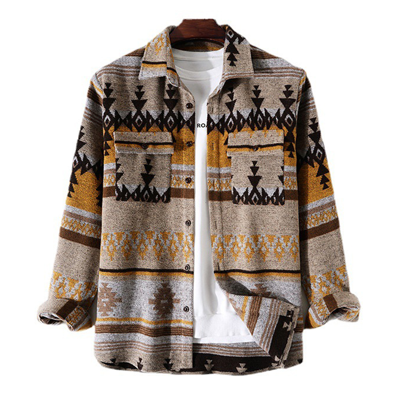 Men's Long Sleeve Custom Logo  - Ethnic Fashion Logo review and price