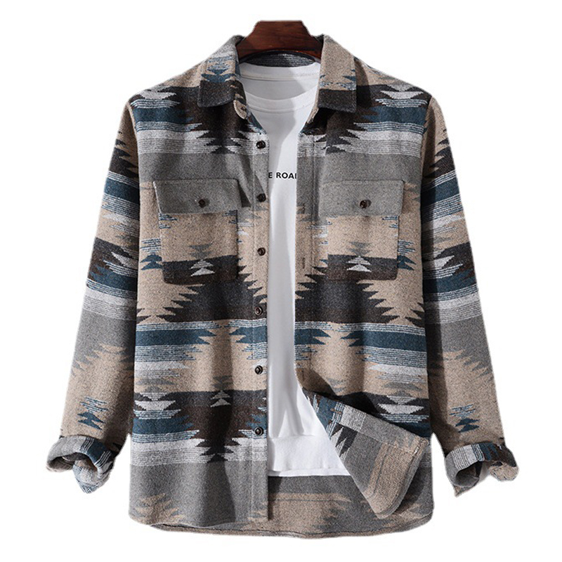 Men's Long Sleeve Custom Logo  - Ethnic Fashion Logo review and price