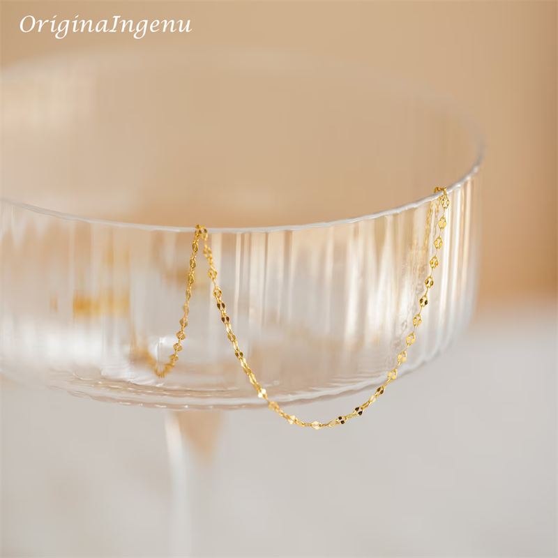 14K Gold Filled Lip Chain Neck - Ethnic Fashion Jewellery review and price
