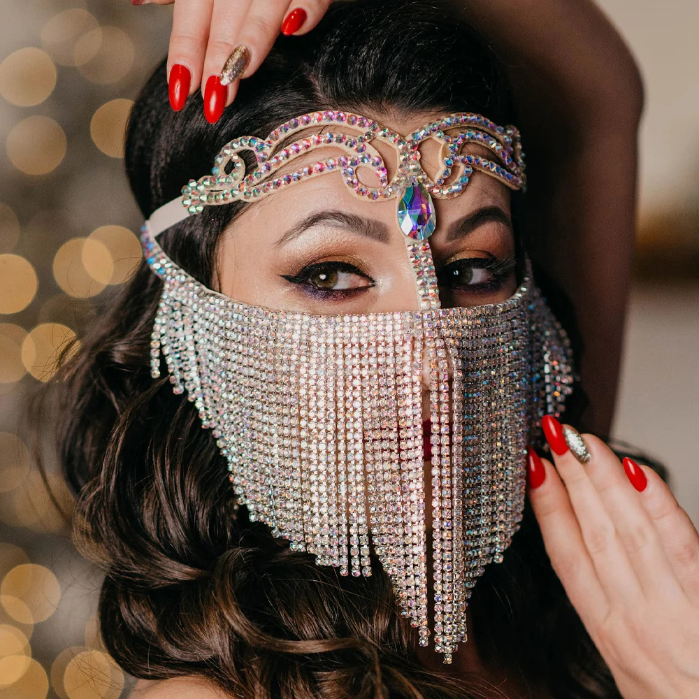 Exotic Boho Tassel Face Chain  - Ethnic Fashion Jewellery review and price