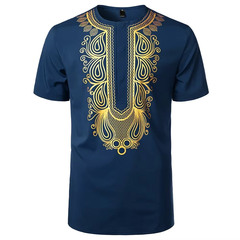 Fashion Men's Designer T Shirt - Dashiki Shirt Men review and price
