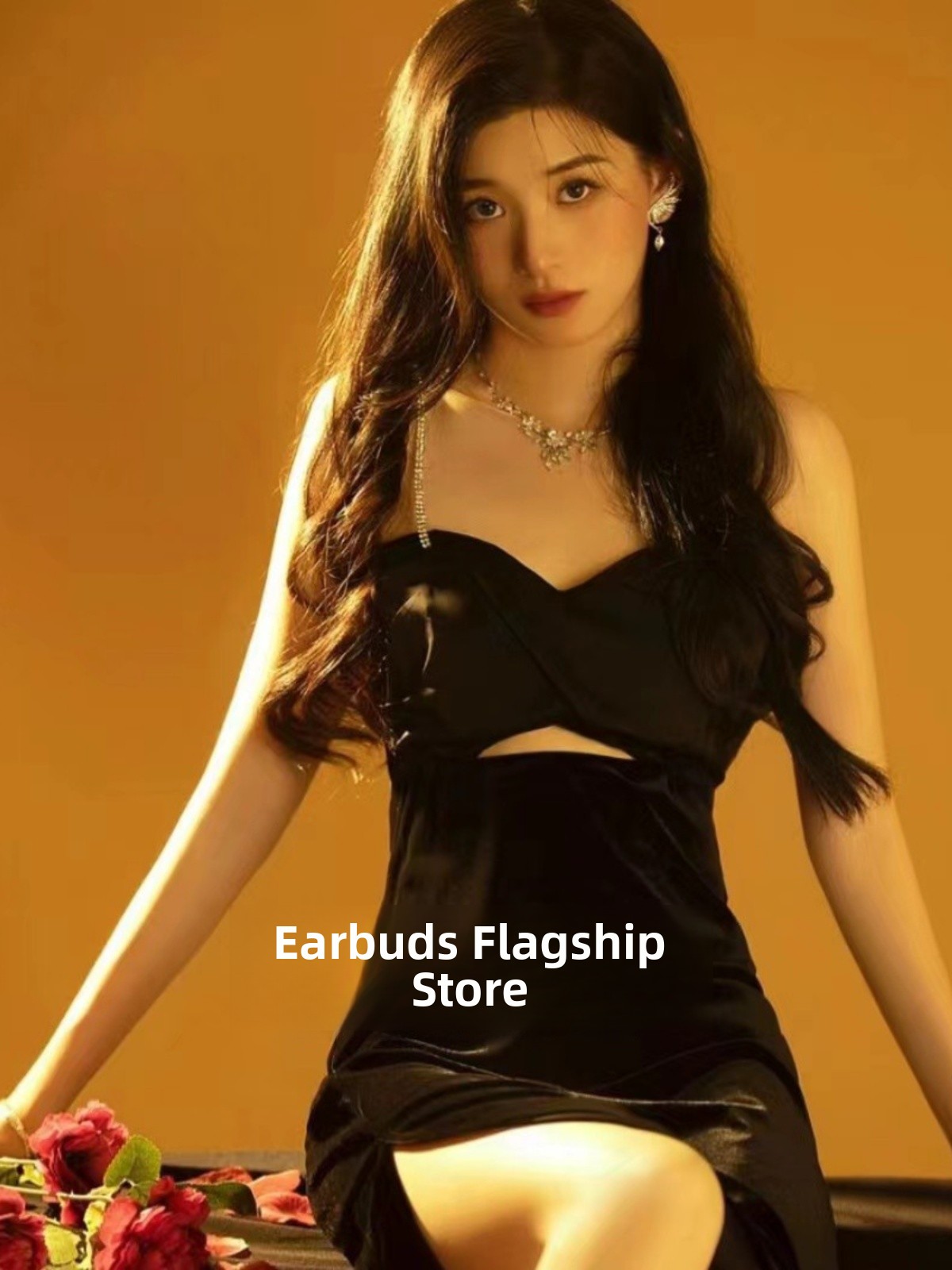 Sexy Backless Strap Dress Phot - Ethnic Fashion Photography review and price