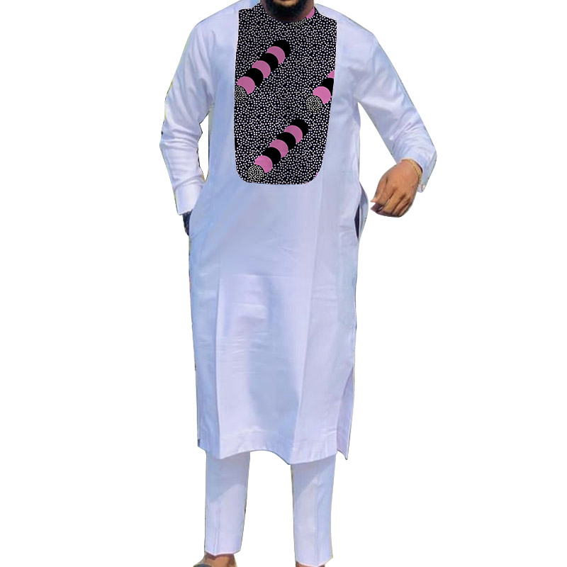 African Muslim Robe White Men' - Dashiki Shirt Men review and price
