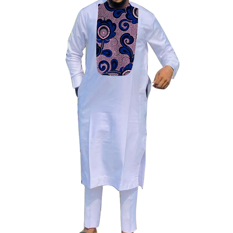 African Muslim Robe White Men' - Dashiki Shirt Men review and price