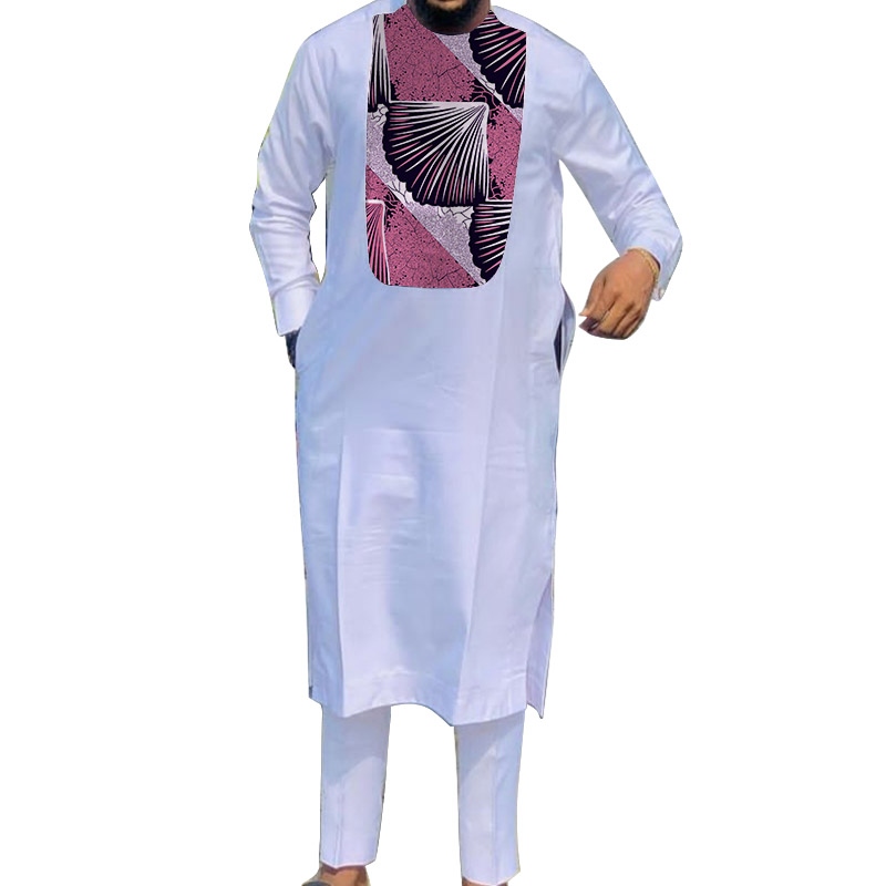 African Muslim Robe White Men' - Dashiki Shirt Men review and price