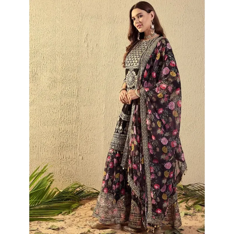 Women's Vintage Indian Heavy E - Salwar Kameez Set review and price