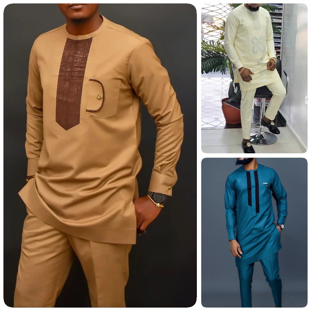 Dashiki Men Clothing 2 Pieces  - Dashiki Shirt Men review and price