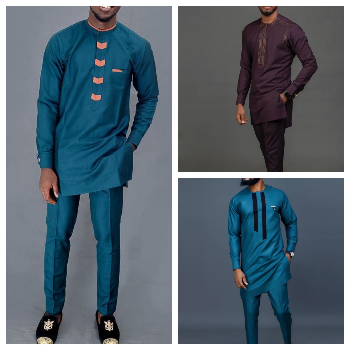 New 2Pc Luxury African Traditi - Dashiki Shirt Men review and price
