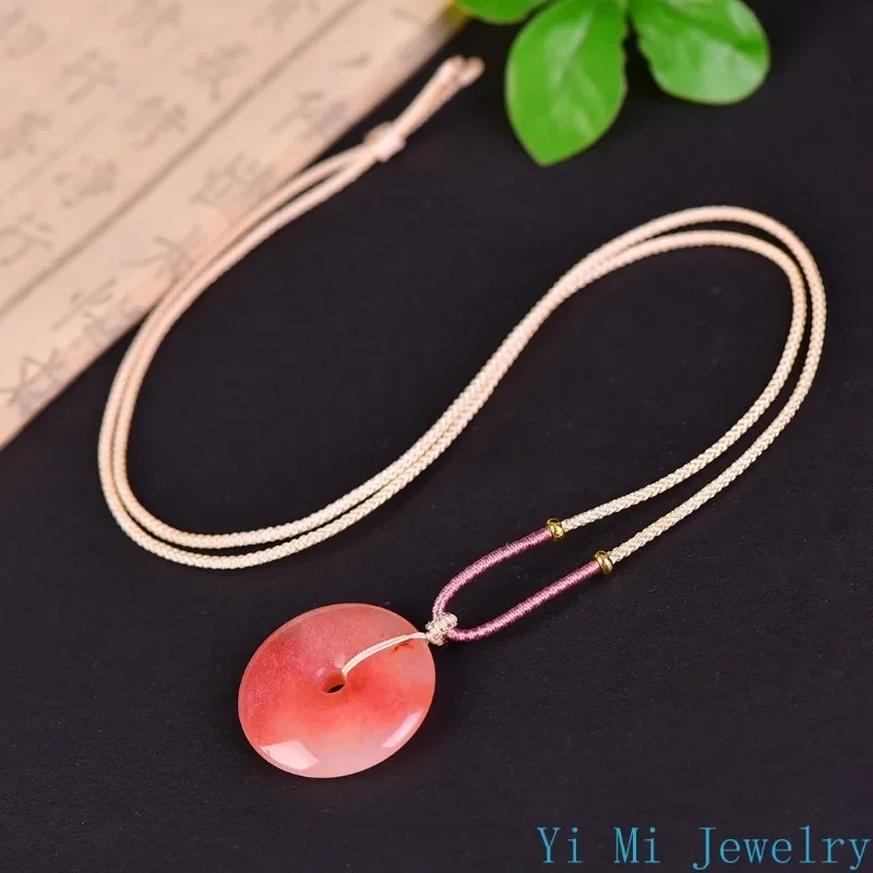 Natural Golden Jade Peach Blos - Ethnic Fashion Jewellery review and price