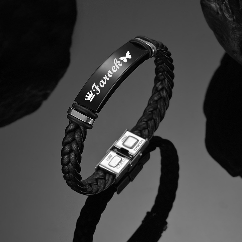 Men's Luxury Hand-woven Leathe - Ethnic Fashion Logo review and price
