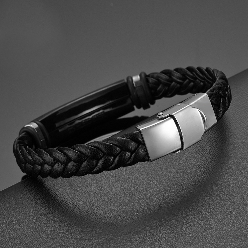 Men's Luxury Hand-woven Leathe - Ethnic Fashion Logo review and price