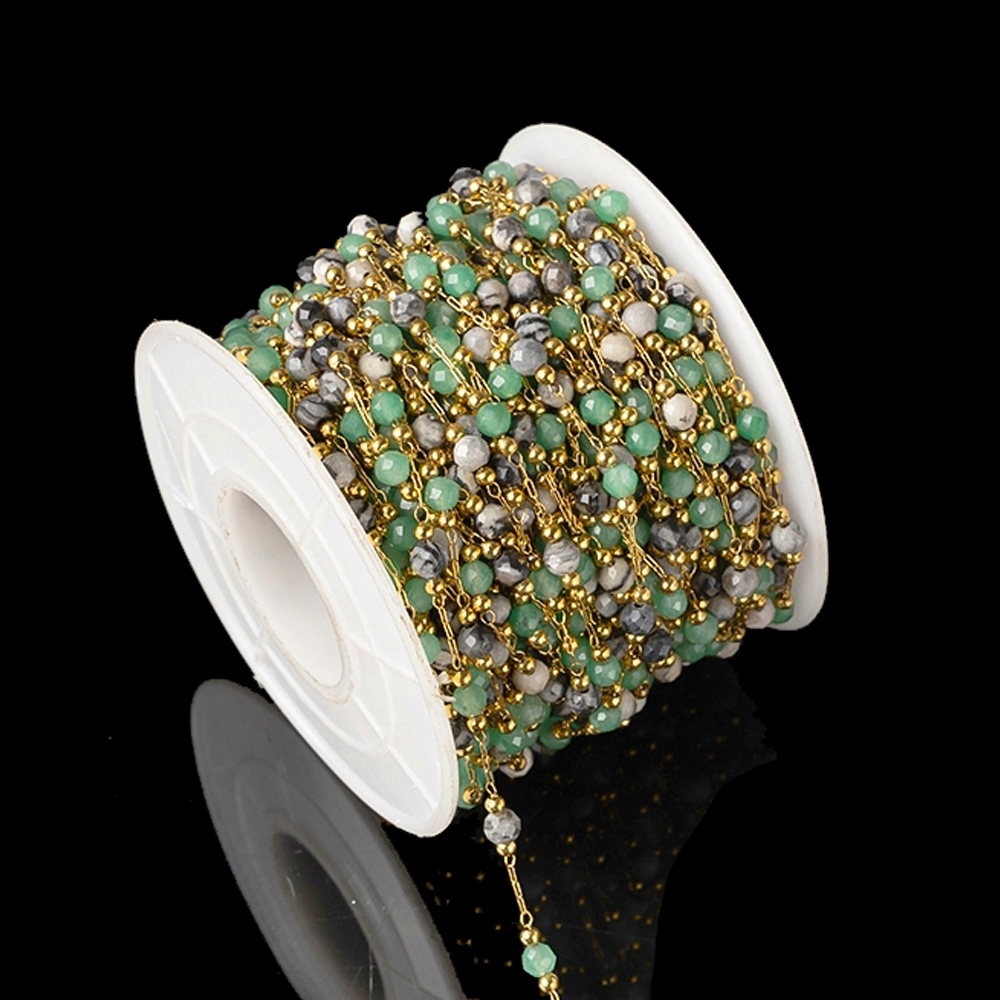 1Meter Elegant Mix Round Stone - Ethnic Fashion Jewellery review and price